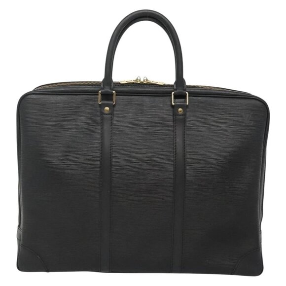 LOUIS VUITTON Epi Porte Documents Voyage Business Bag Black M54472 Auth ep9874 - Picture 2 of 16